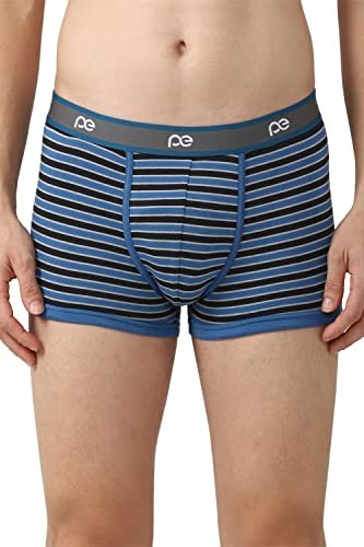 Peter England Men’S Cotton Blend Classic Regular Fit Trunks (Pack Of 1) (Petrmrgpv60131_Multi_S) Multicolour