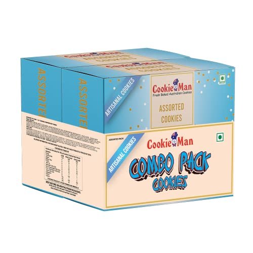 Cookieman Choco Chip And Fruit & Nut Combo Cookies – 400G