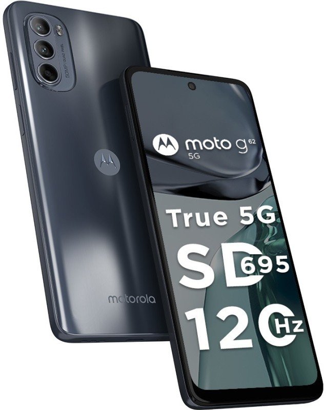 Motorola G62 5G (Midnight Gray, 128 Gb)(6 Gb Ram)