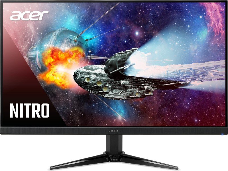 Acer Nitro 21.5 Inch Full Hd Led Backlit Va Panel Monitor (Qg221Q)(Amd Free Sync, Response Time: 1 Ms, 75 Hz Refresh Rate)