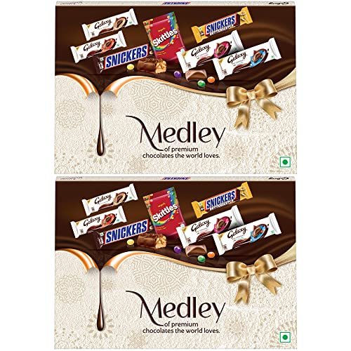 Medley Premium Chocolates Gift Pack -179G (Pack Of 2)