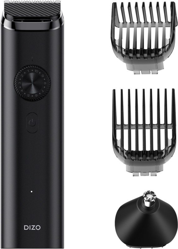 Dizo By Realme Techlife Trimmer Fully Waterproof Trimmer 240 Min  Runtime 40 Length Settings(Black)