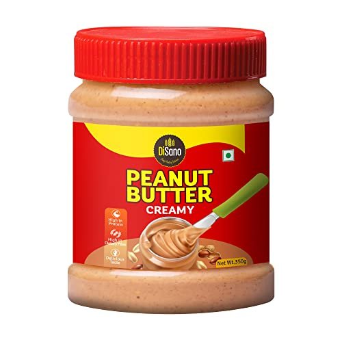 Disano Peanut Butter, Creamy, 25% Protein With Vitamins & Minerals, 350G