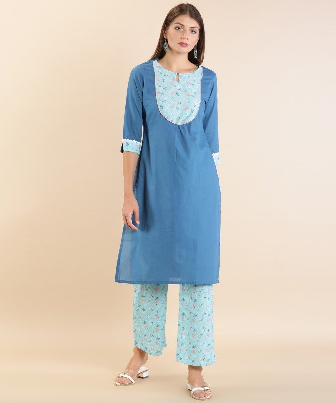Anmi Women Kurta And Palazzo Set