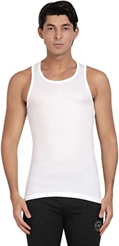 Pepe Jeans Men’S Solid Relaxed Fit Vest (Clv01-02_White 120-125)