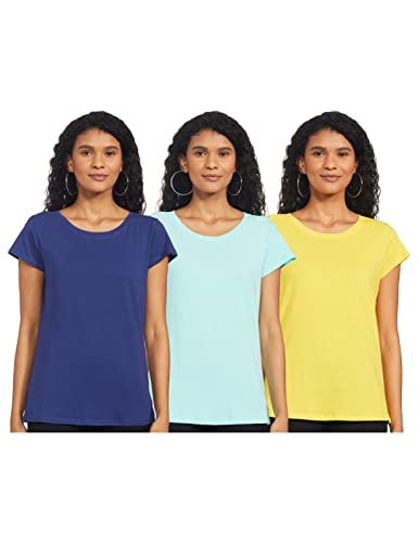 Sugr By Unlimited Women’S Regular T-Shirt (Suwwrnk10008Aso_Multi’ 2Xl)