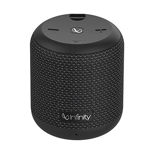 Infinity (Jbl Fuze 100, Wireless Portable Bluetooth Speaker With Mic, Deep Bass, Dual Equalizer, Ipx7 Waterproof, Rugged Fabric Design (Black)