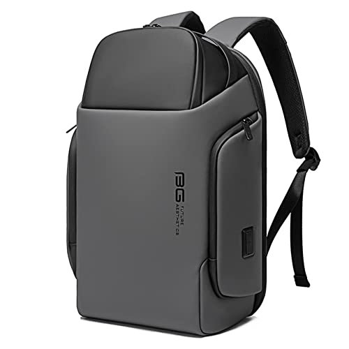 Red Lemon Bange Nightmask Waterproof Polyester Unisex 15.6 Inch Travel Laptop Backpack For Men And Women With Usb Port (Grey)