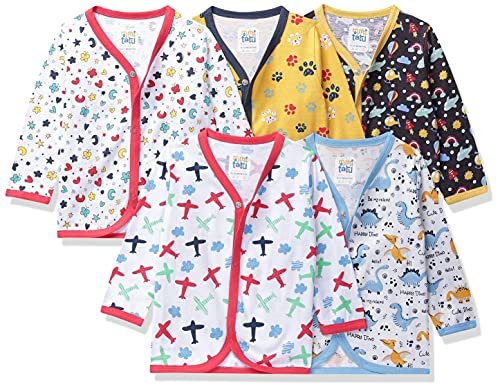 Minitatu Baby-Boy’S Regular Vest (Mt-3242D-Mm_Multicolor2 6-9 Months)
