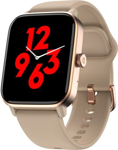 Noise Colorfit Pro 4 Max 1.8″ Biggest Display, Bluetooth Calling Smart Watch, Built.In Alexa, 100 Sports Modes, Detection, Health & Productivity Suite (Rose Gold)