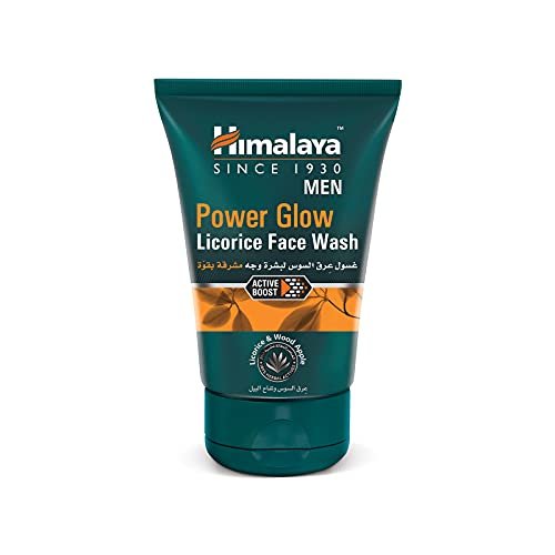 Himalaya Men Power Glow Licorice Face Wash, 100Ml