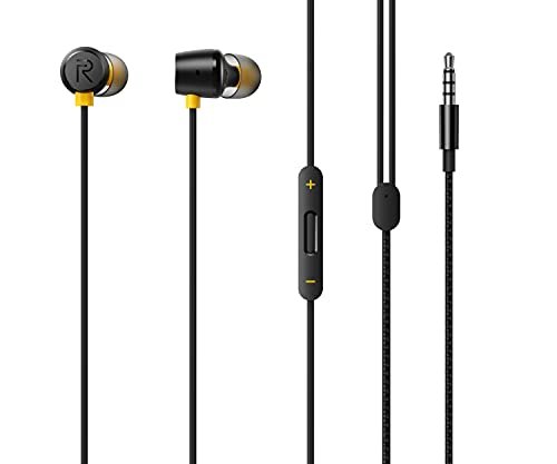 Realme Buds 2 Wired In Ear Earphones With Mic (Black)