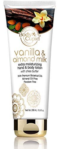Body Cupid Vanila And Almond Milk Extra Moisturising Body Lotion With Pure Almond Milk Extract And Vanilla Bean Extract – 200 Ml