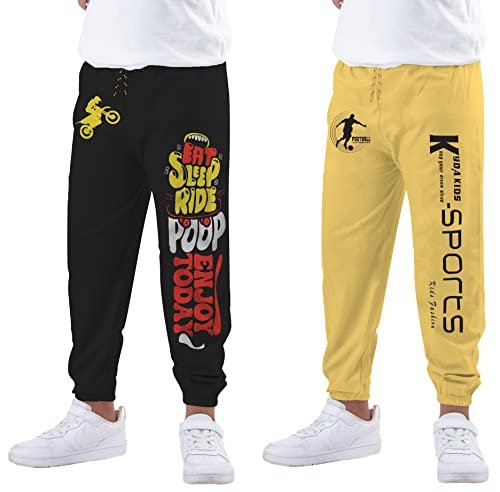 Kyda Kids® Boy’S Cotton Regular Fit Track Pant – Multicolor