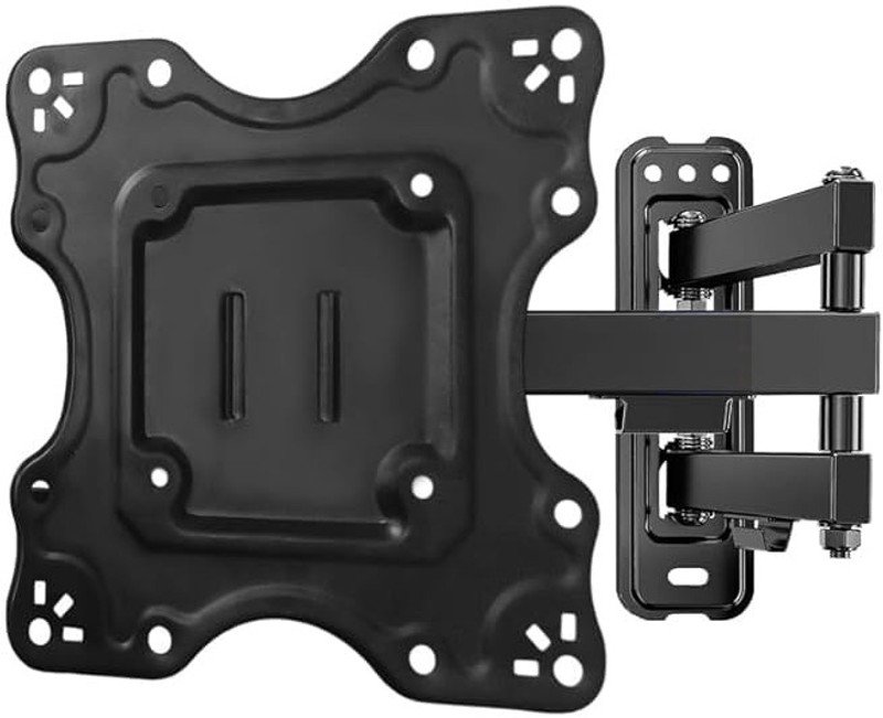 Pnetrome 32 To 43 Inch Movable Wall Mount Compatible For Lg Samsung Mi Oneplus Nokia Full Motion Tv Mount